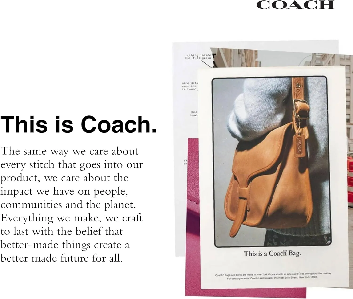Coach Refined Calf Leather Bea Crossbody