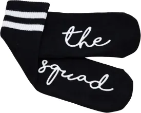 Funky Junque Bride Socks for Bachelorette Party Favors, Bridesmaid Gifts, 100% Cotton Crew Socks, Bridal Shower Accessories