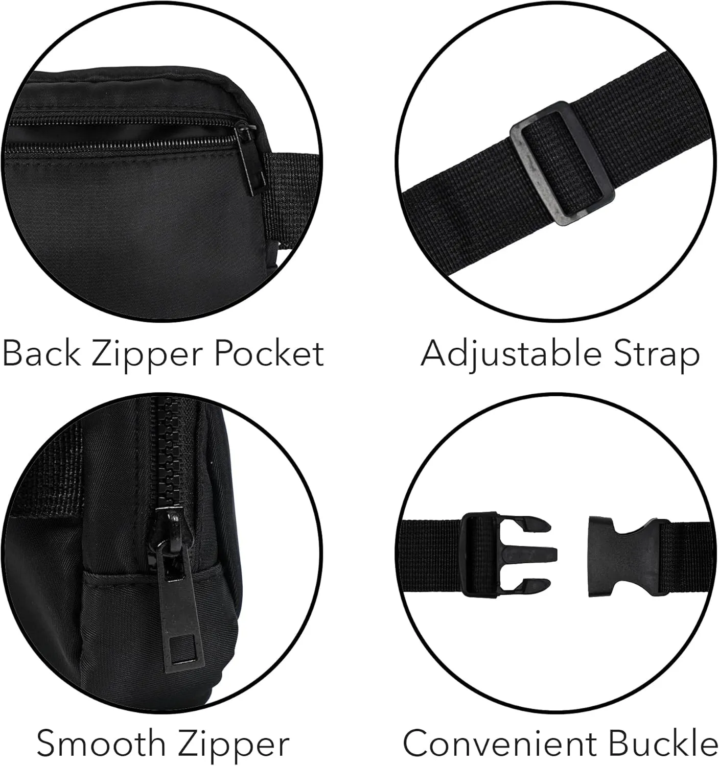 Green Lantern Cute Chibi Character Belt Bag, Crossbody Fanny Pack for Women and Men, Adjustable