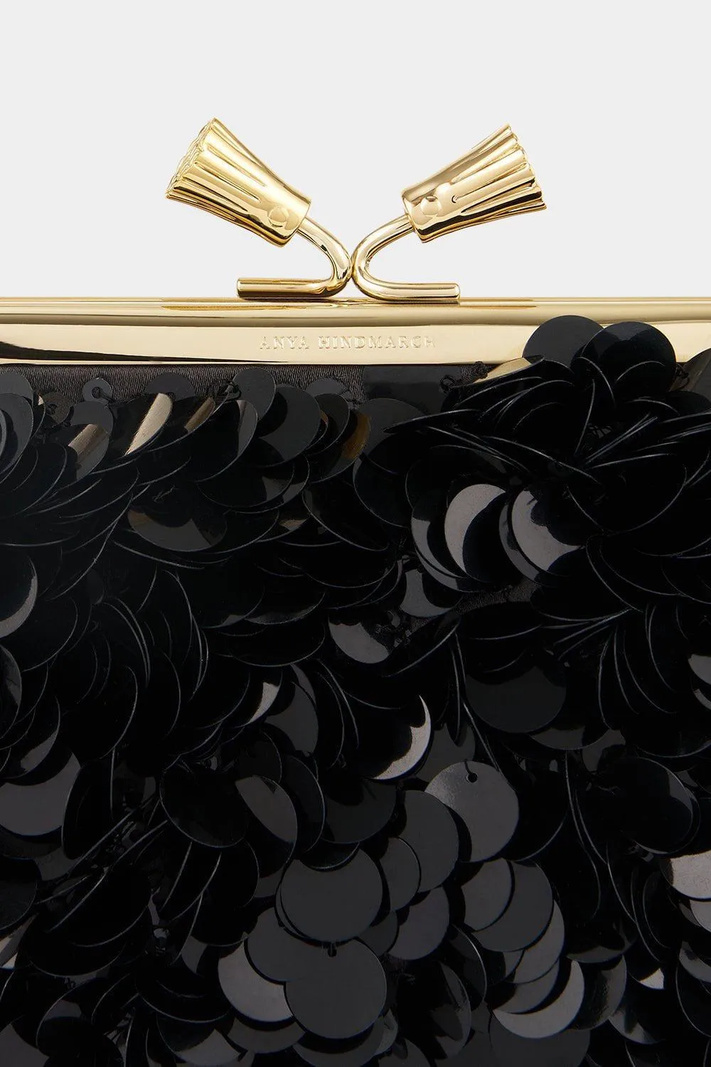 Maud Tassel Clutch - Anthracite