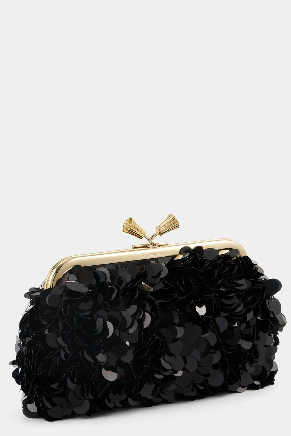Maud Tassel Clutch - Anthracite