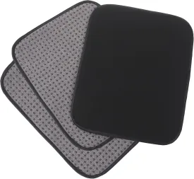 TonGass (3-Pack Microfiber Bowling Ball Towel 10 Inches x 8 Inches Premium Quality Bowling Ball Shammy Pad with Easy-Grip Dots