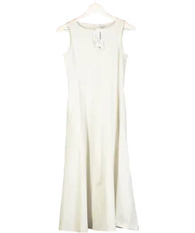 Uniqlo Cream Ultra Stretch Airism Dress UK XS