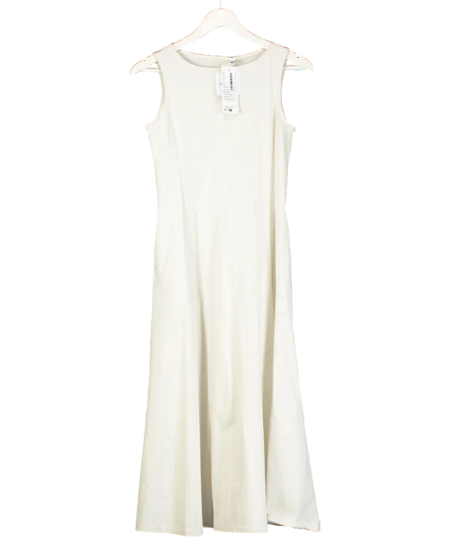 Uniqlo Cream Ultra Stretch Airism Dress UK XS