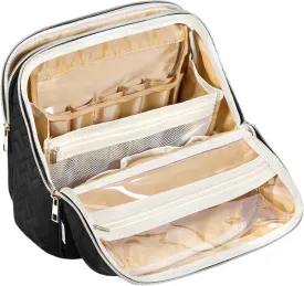 Waterproof Cosmetic Bags with Handle, Large Capacity Makeup Bag, Travel Makeup Organizer, Portable Make Up Case